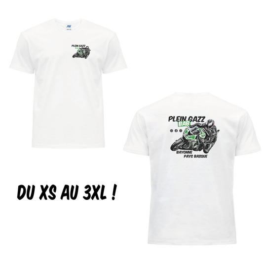 T-shirt PLEIN GAZZ – Édition Concours (+1 tickets)